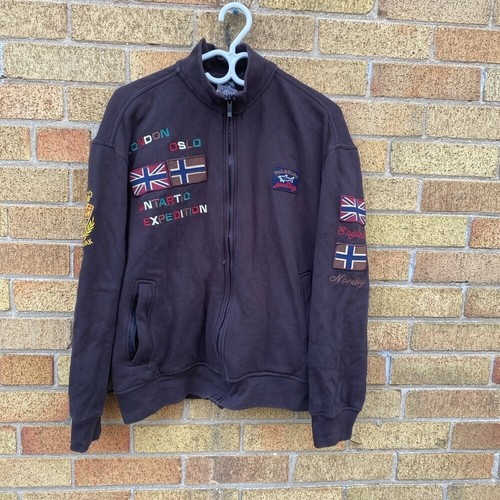 Vintage Paul & Shark Yaughting Embroidered London Arctic Expedition Sweater L - Bild 5 von 16