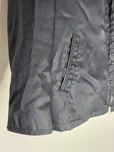 Vintage 1960s US Customs Protector Jacket Size 40R Navy Satin Removable Liner - Picture 6 of 22