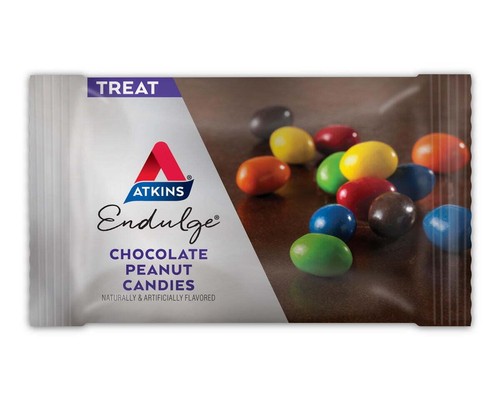 Atkins Endulge Treat, Chocolate Peanut Candies, Keto Friendly, 5 Ct New - Picture 2 of 7