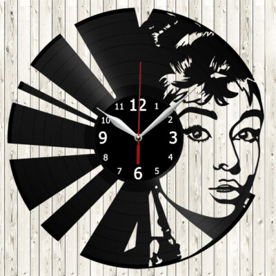 Yorkshire Terrier Vinyl Record Wall Clock Decor Handmade 6014