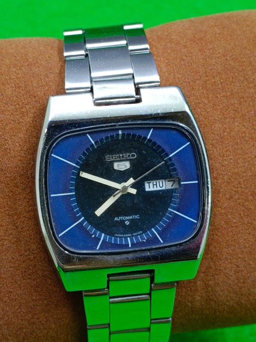 vintage SEIKO 5 watch Automatic Japan Day / Date Indicator - Picture 20 of 21