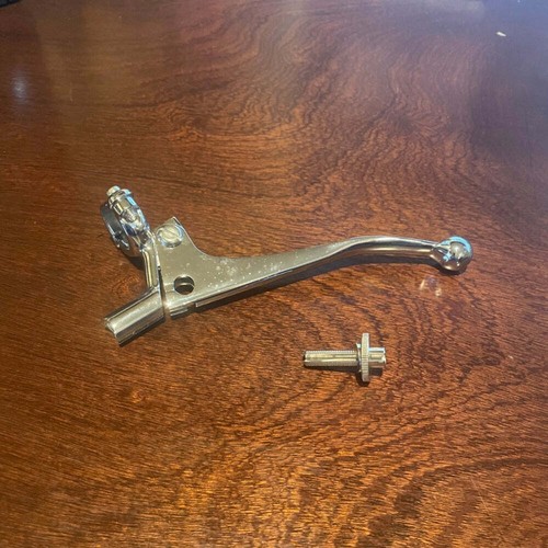 1 inch UK Style Brake Lever (Right side) for British Motorcycles (Chrome) - Picture 1 of 3