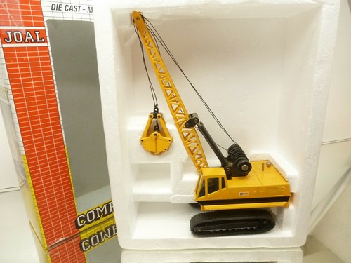 JOAL COMPACT 225 CATERPILLAR CAT 225 DIGGING CRANE - 1:50 - VERY GOOD IN BOX - Picture 6 of 7