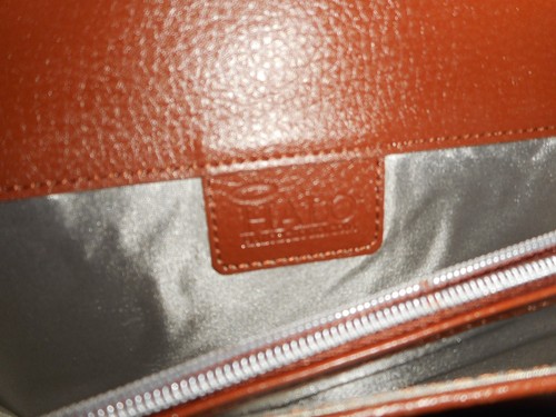 Halo Wallet/Oranizer Brown Faux Leather  EUC  - Picture 3 of 11