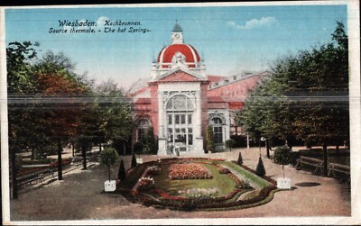 Wiesbaden, cooking fountain 1923