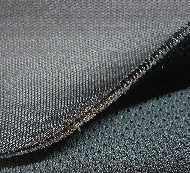 2mm* - BLACK - 3D Spacer Mesh Fabric - UPHOLSTERY & CUSHIONING - 170cm wide