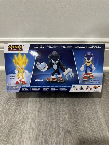Sonic The Hedgehog Jakks Pacific Paquete de 3 Formas Werehog Jabón Zapatos Sónicos RARO - Imagen 4 de 9