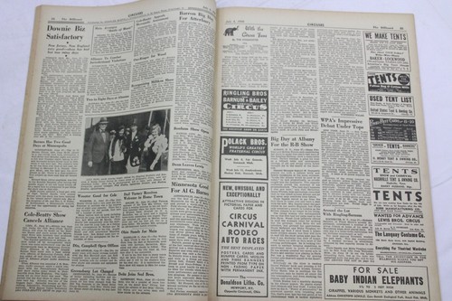 The Billboard July 4, 1936 The World's Foremost Amusement Weekly - Picture 7 of 10