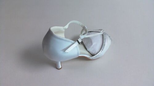 Scarpe da sposa G Westerleigh - Tiffany - bianche - taglia 40 UK 7 #25A59 - Foto 6 di 7