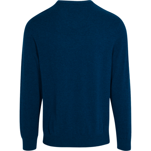 Dunning Golf V-Ausschnitt Pullover - Small 40-42" Brustumfang - Opal Heather - Bild 2 von 4