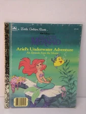 LITTLE GOLDEN BOOK #105-68 THE LITTLE MERMAID   24pg   'E' Printing