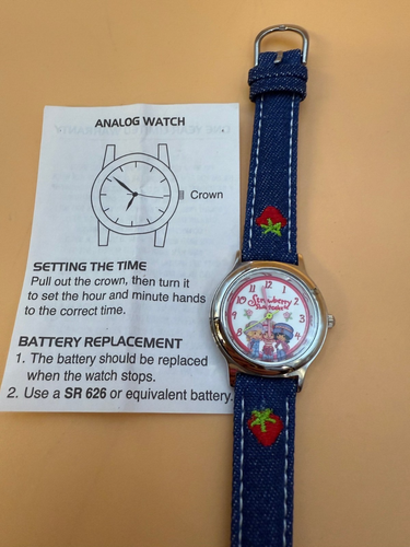 Strawberry Shortcake & Friends Watch Analog New Old Stock Quartz Vintage 2004 - Picture 2 of 11