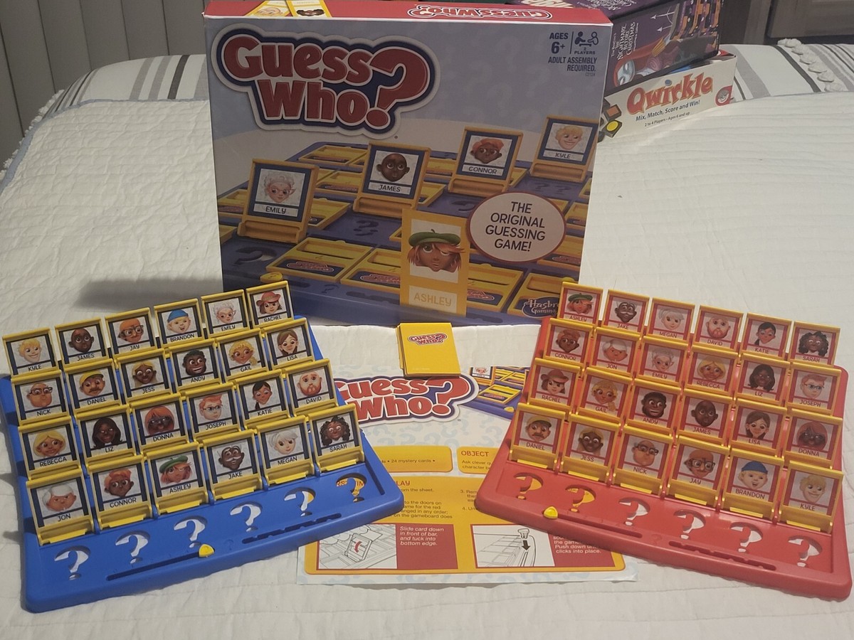 Guess Who? Original Guessing Game for Complete