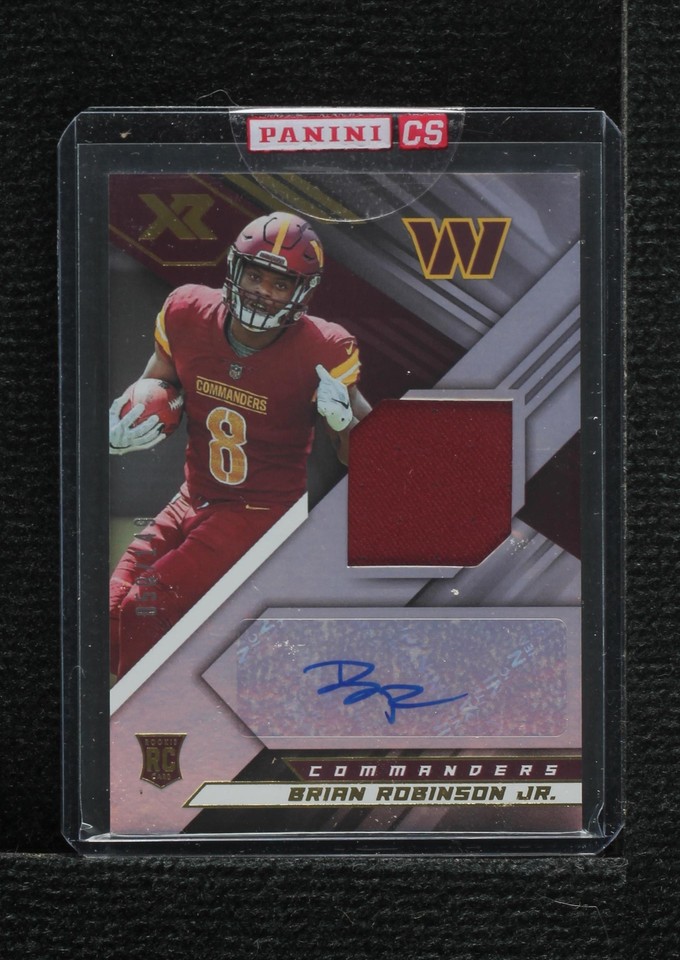 2022 Panini XR Brian Robinson Jr. #RSA-BR - 1 of 2