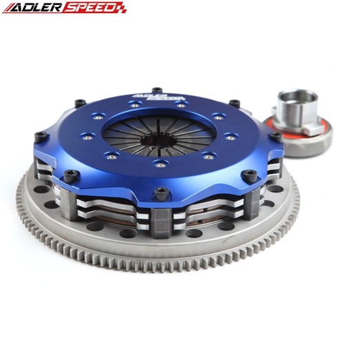 ADLERSPEED 8.5"Racing Twin Disc Clutch Kit for for 01-03 BMW E46 323 325 328 330 - Foto 2 di 3