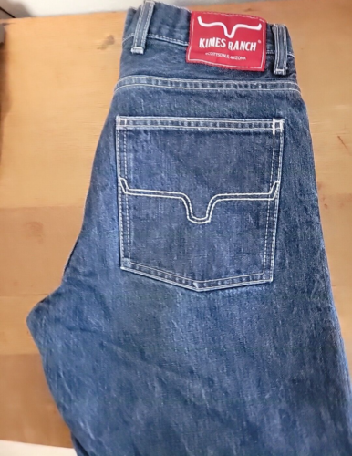 KIMES RANCH James - Men's Lower Rise Straight Leg Denim Jeans - Size 30x36 - Picture 11 of 11