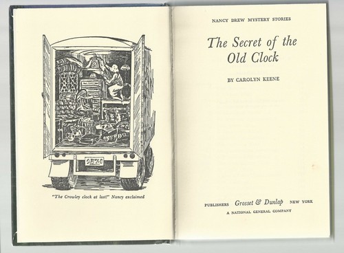 Nancy Drew THE SECRET OF THE OLD CLOCK white eps - Foto 3 di 4