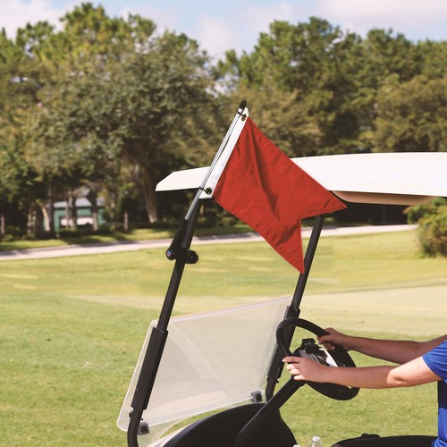 Golf Cart Flagpole (Black) - Picture 5 of 5