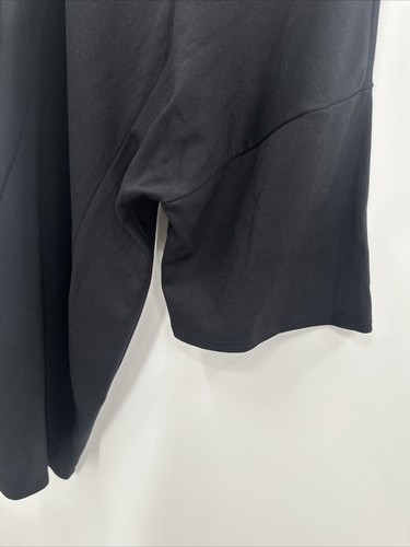 Vestido midi negro elástico manga corta talla 8 alto 40 de Asos Design para mujer - Imagen 4 de 7
