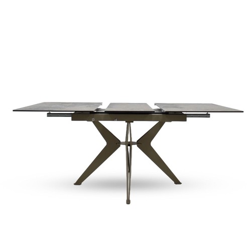 Hayden Italian Ceramic Extending Dining Table Set - Picture 15 of 17