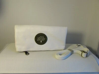 sac pochette mulberry cuir blanc - Photo 1/4