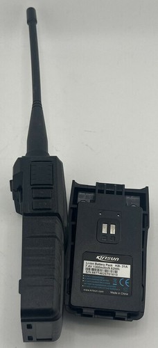 QTY 4* KIRISUN PT3600-02 UHF 400-470 MHZ TWO-WAY PORTABLE RADIOS WITH BATTERIES - Zdjęcie 4 z 6