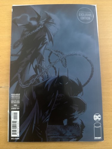 SPAWN BATMAN #1 Barnes & Noble Exclusive Todd McFarlane Greg Capullo DC Image - Picture 2 of 2