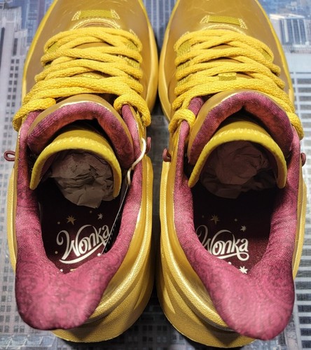Converse x Wonka All Star BB Trilliant CX Ox Low Golden Ticket Sz 9 A08158c New - Picture 6 of 11