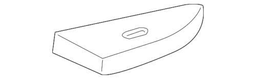 Genuine Ford Mercury Grand Marquis 2003-2005 Door Switch Housing 3W7Z-14528-EAF - Picture 1 of 2