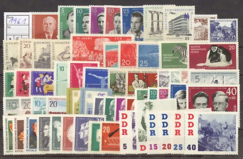 Sammlung Postfrische Briefmarken der DDR (1949-1990)