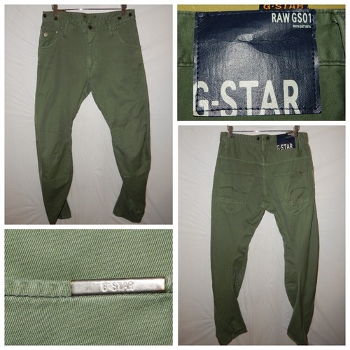 Jeans colored denim G STAR RAW Arc 3D Loose Tapered Braces Coj. Size W32 L34 - Picture 6 of 13