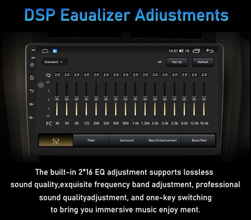 Car Radio CarPlay For SsangYong Rexton Y250 II 2006-2012 GPS Stereo Video Player - Picture 23 of 31