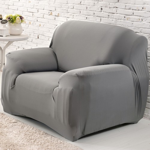 Fundas de sofá de 1/2/3/4 plazas funda de sofá muebles funda elástica protectora nueva - Imagen 90 de 204