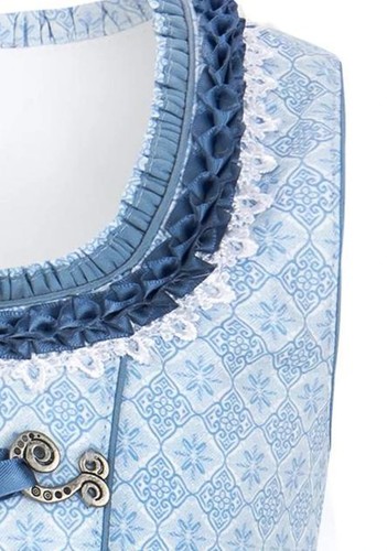 Girls dirndl dress children child Cassy blue/11-12 years, sizes 146-152 - Picture 11 of 12
