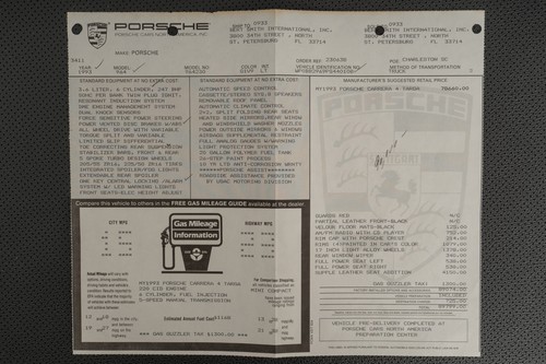 1993 Porsche 911 Targa 4 - Picture 23 of 40
