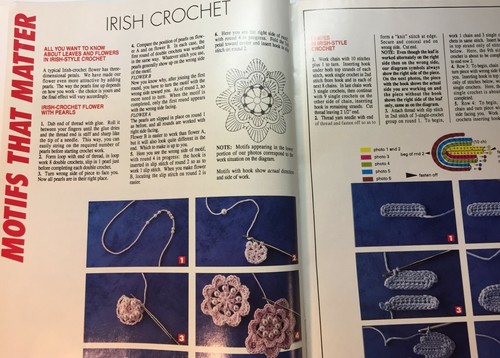 Vintage Lot of 2 Magic Crochet - Leisure Arts Pattern Books Doilies Doilies! - Picture 8 of 10