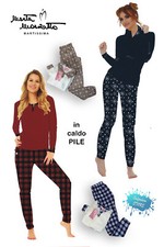 Women's winter warm fleece pajamas MARTA MARZOTTO