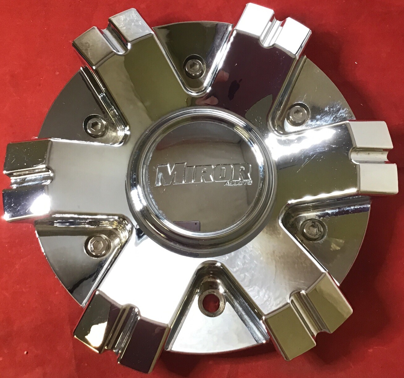 Mirror Custom Wheels Center Cap CAP-577L202 in Chrome ABS - 8815-image