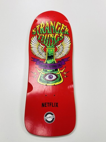 Stranger Things Madrid Skateboard Deck Hawkins Labs Great To Ride Or Wall Hang! - Picture 7 of 7