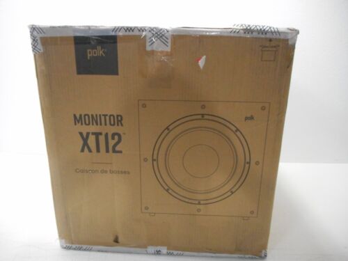 Polk Audio Monitor XT12 12" 100W Subwoofer - Black - NEW - Picture 4 of 5