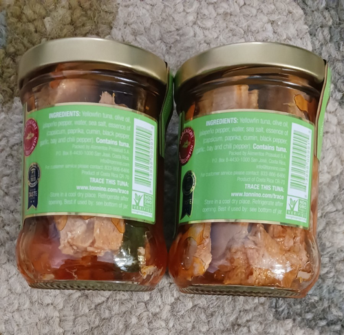 lot of 2 TONNINO Yellowfin Tuna Fillets with Jalapeno in Olive Oil 02/17/2028 - Picture 9 of 17