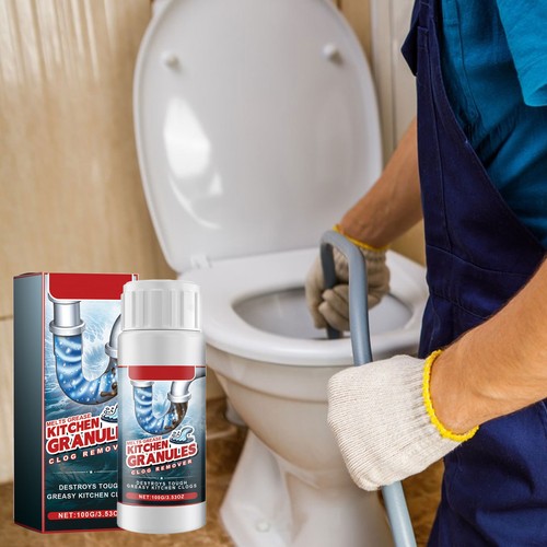 Drain Clog Remover -100g Safe Drain Cleaner For Shower Or Sink Drains Pipes - Picture 3 of 11
