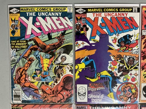 🔥MCU Comic Keys🔥X-Men #129 148 184 186 199 219🔥VF(6.5-8.5)🔥Kitty Emma Forge - Picture 2 of 5