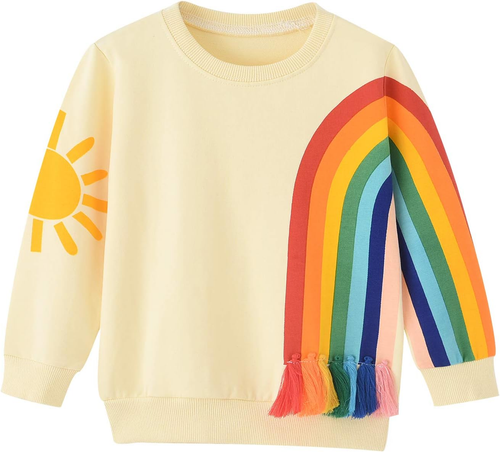 Toddler & Little Girl Crewneck Graphic Sweatshirt 18 Months - Size 6 - Picture 10 of 12