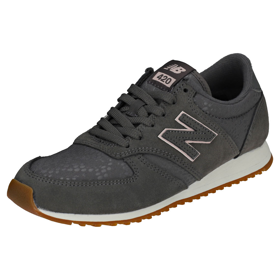 NEW Balance Wl420 Classic anni'70 Running Da Donna Grigio Scarpe Da Ginnastica- NEW Balance Wl420 Classic anni'70 Running Da Donna Grigio Scarpe Da Ginnastica-