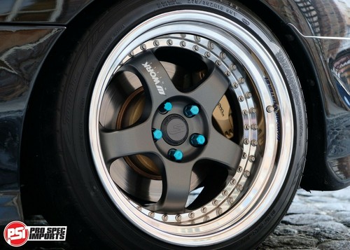 Work Meister S1 3P Centre caps Hubcentric Ring Supra Mk4 JZA80 Logo 60.1mm! - Picture 2 of 12