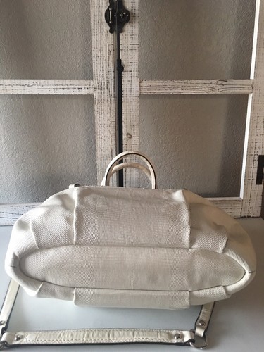 COACH MADISON EMBOSSED MIXED EXOTIC POCKET LINDSEY SATCHEL CROSSBODY BAG EUC - Picture 5 of 11