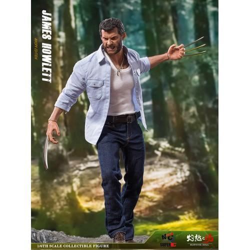 1 6 Alma Ardiente X-men wolverinelogan James Howlett Angry conjunto de juguete figura Personalizada 1 6 Alma Ardiente X-men wolverinelogan James Howlett Angry conjunto de juguete figura Personalizada