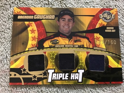 2004 Wheels BRENDON GAUGHAN #77 Kodak Triple Hat Race Used #/160 - Picture 1 of 5
