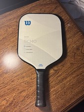 Wilson Echo Pickleball Paddle 16mm Polycore-X Classic Shape White